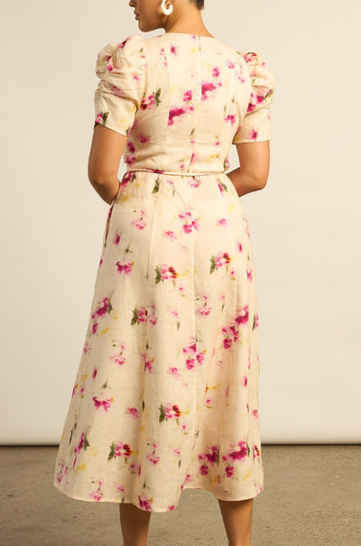 zoe kratzmann - glimmer dress in watercolour bloom