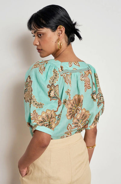 Zoe Kratzmann - grace top in mint kgari