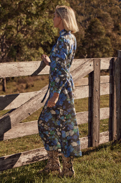 zoe kratzmann - graduate dress in forest blur
