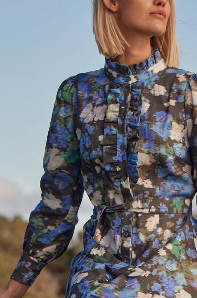 zoe kratzmann - graduate dress in forest blur
