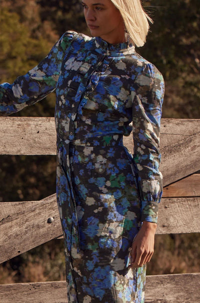 zoe kratzmann - graduate dress in forest blur