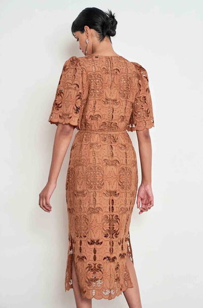 Zoe Kratzmann - guide dress in truffle