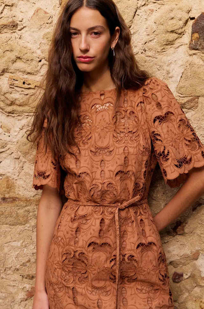 Zoe Kratzmann - guide dress in truffle