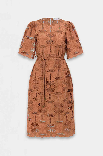 Zoe Kratzmann - guide dress in truffle