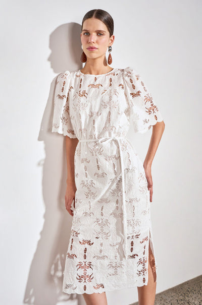 Zoe Kratzmann - guide dress in alabaster