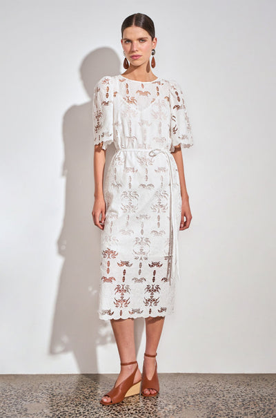 Zoe Kratzmann - guide dress in alabaster