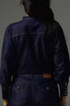 zoe kratzmann - hanker top in dark denim