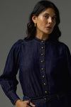 zoe kratzmann - hanker top in dark denim