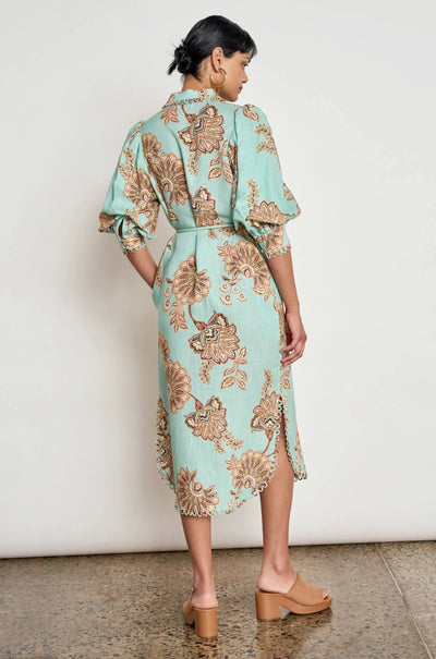 Zoe Kratzmann - heir dress in mint kgari