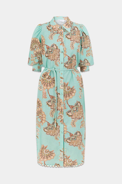 Zoe Kratzmann - heir dress in mint kgari