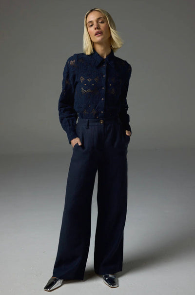 zoe kratzmann - herald pant in midnight