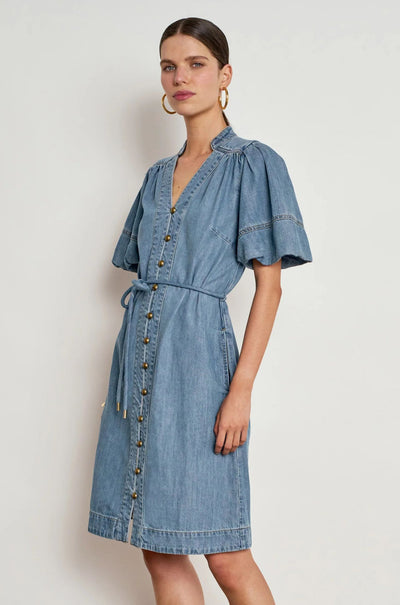 Zoe Kratzmann - honor dress in mid wash denim