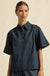 zoe kratzmann - insinuate top in dark chambray