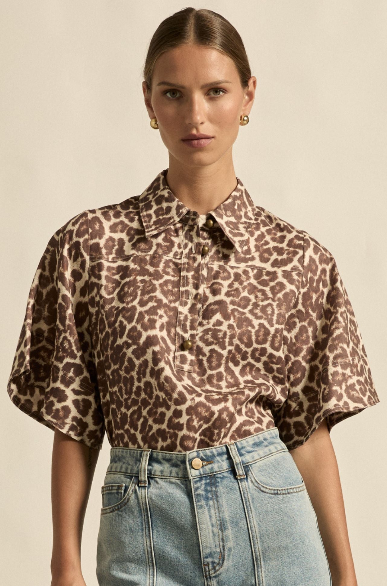 zoe kratzmann - insinuate top in ocelot