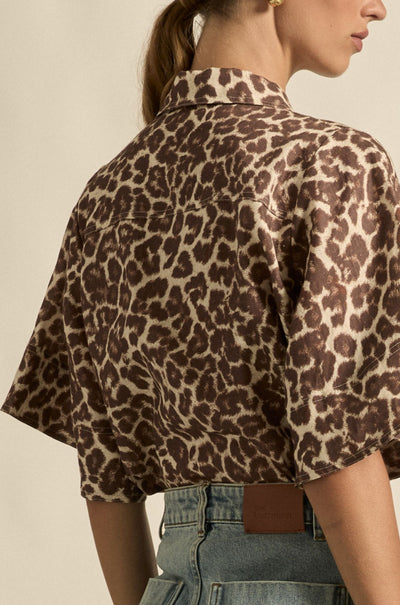 zoe kratzmann - insinuate top in ocelot
