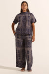 zoe kratzmann - jaunt top in midnight aztec