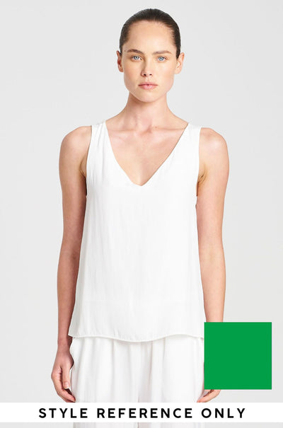 Mela Purdie - Audrey Tank in Mache in Palm