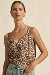 zoe kratzmann - memo top in ocelot