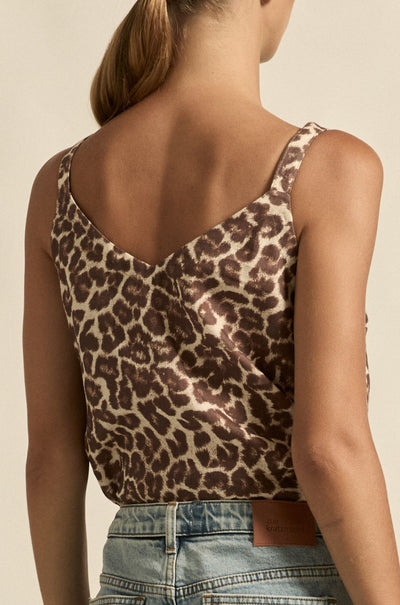 zoe kratzmann - memo top in ocelot