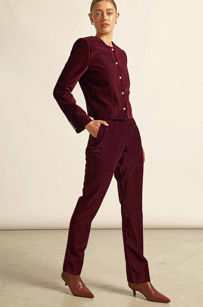 Zoe Kratzmann - noble pant in berry