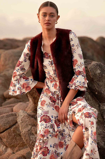 Zoe Kratzmann - nomad dress in heirloom bloom