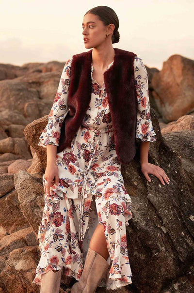 Zoe Kratzmann - nomad dress in heirloom bloom