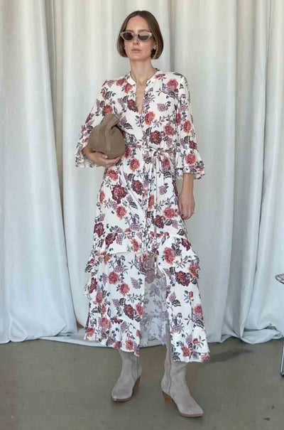 Zoe Kratzmann - nomad dress in heirloom bloom