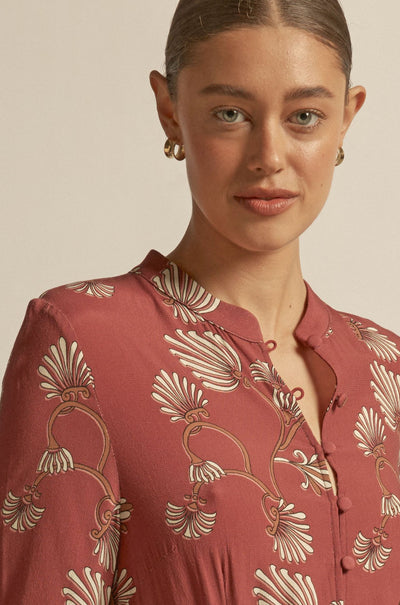 Zoe Kratzmann - nomad dress in berry nouveau