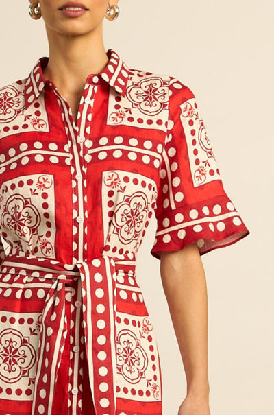 zoe kratzmann - oasis dress in poppy scarf