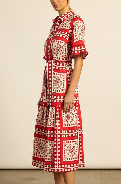 zoe kratzmann - oasis dress in poppy scarf