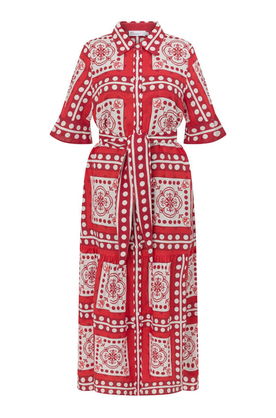 zoe kratzmann - oasis dress in poppy scarf