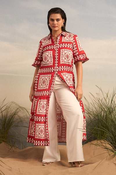 zoe kratzmann - oasis dress in poppy scarf