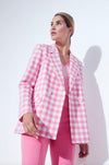 Marc Cain - Check Pink Blazer