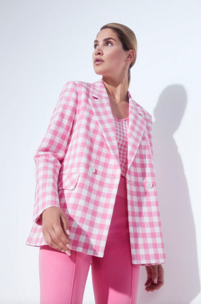 Marc Cain - Check Pink Blazer
