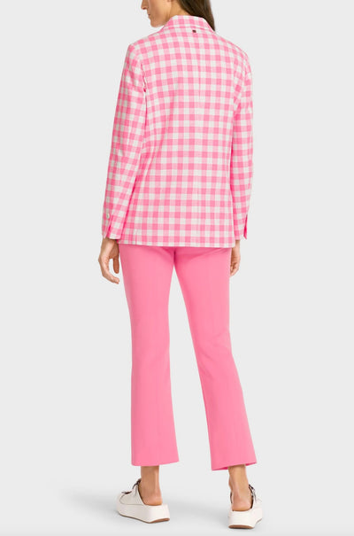 Marc Cain - Check Pink Blazer