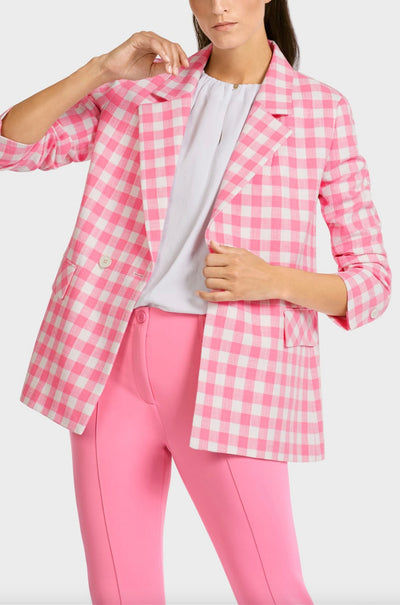 Marc Cain - Check Pink Blazer