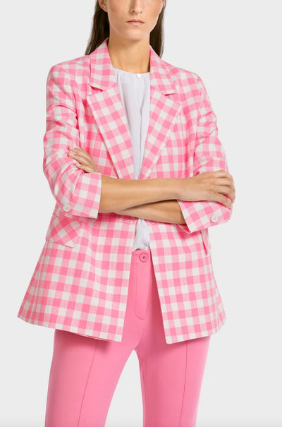 Marc Cain - Check Pink Blazer