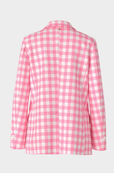 Marc Cain - Check Pink Blazer