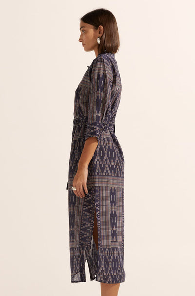 zoe kratzmann - pinpoint dress in midnight aztec