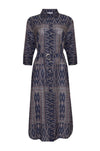 zoe kratzmann - pinpoint dress in midnight aztec