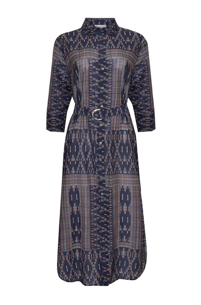 zoe kratzmann - pinpoint dress in midnight aztec
