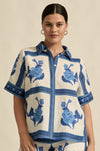zoe kratzmann - pixel top in azure collage