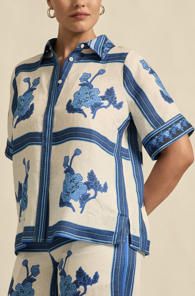 zoe kratzmann - pixel top in azure collage
