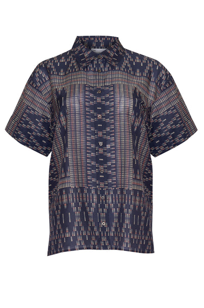 zoe kratzmann - jaunt top in midnight aztec