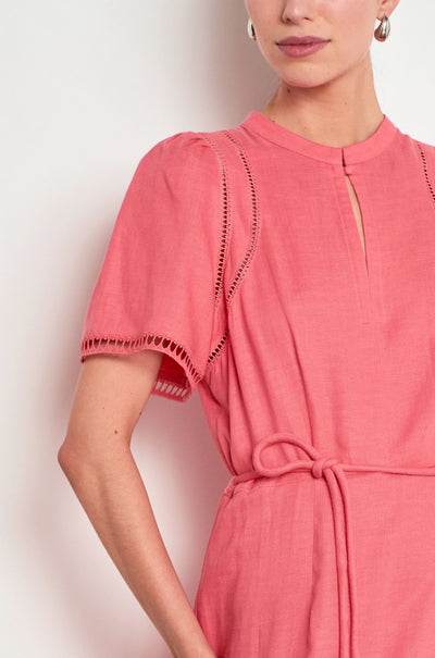 Zoe Kratzmann - poem dress in flamingo
