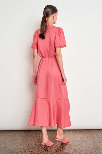 Zoe Kratzmann - poem dress in flamingo