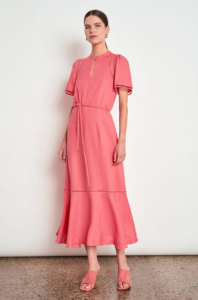Zoe Kratzmann - poem dress in flamingo