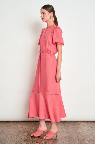 Zoe Kratzmann - poem dress in flamingo