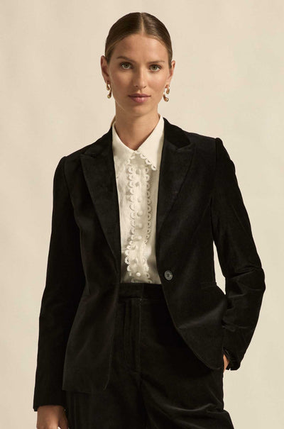 zoe kratzmann - poise jacket in black