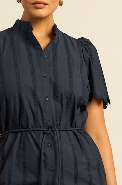 zoe kratzmann - portside dress in midnight